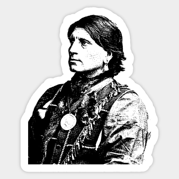 Chief Red Shirt (Oglala) 2 Sticker by truthtopower